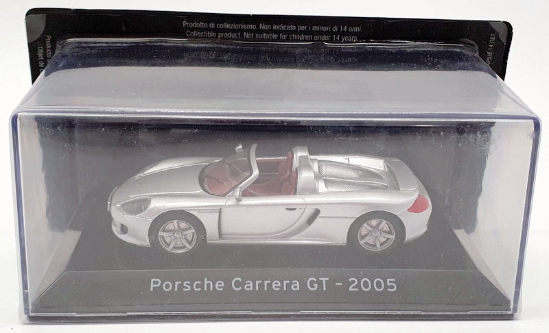 Altaya 1/43 Scale Model Car 1501IR4 - 2005 Porsche Carrera GT - Silver