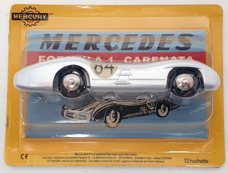 Hachette 10cm Long Model Car ART 56 - Mercedes Benz F1 - Silver