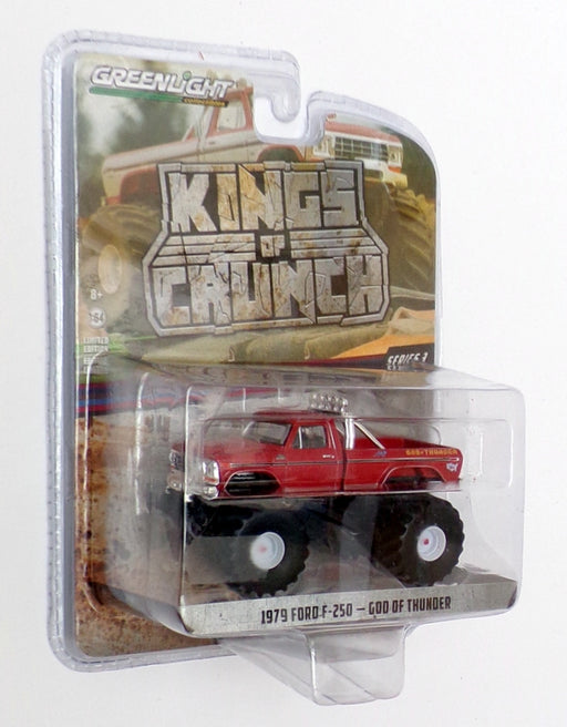Greenlight 1/64 Scale 49030-E - 1979 Ford F-250 - God Of Thunder