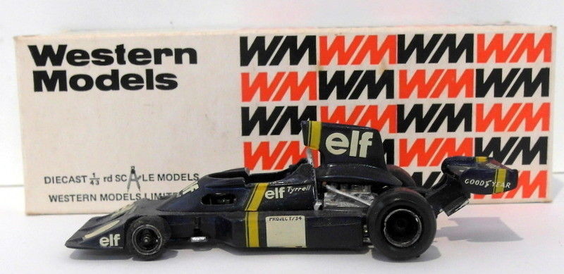 Western Models 1/43 Scale White Metal WRK1 - Porsche 935K3 - 1975 Elf Tyrrell