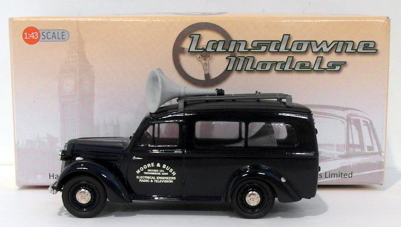 Lansdowne Models 1/43 Scale LDM98 1947 Bedford Utilecon Moore & Bush Loudspeaker