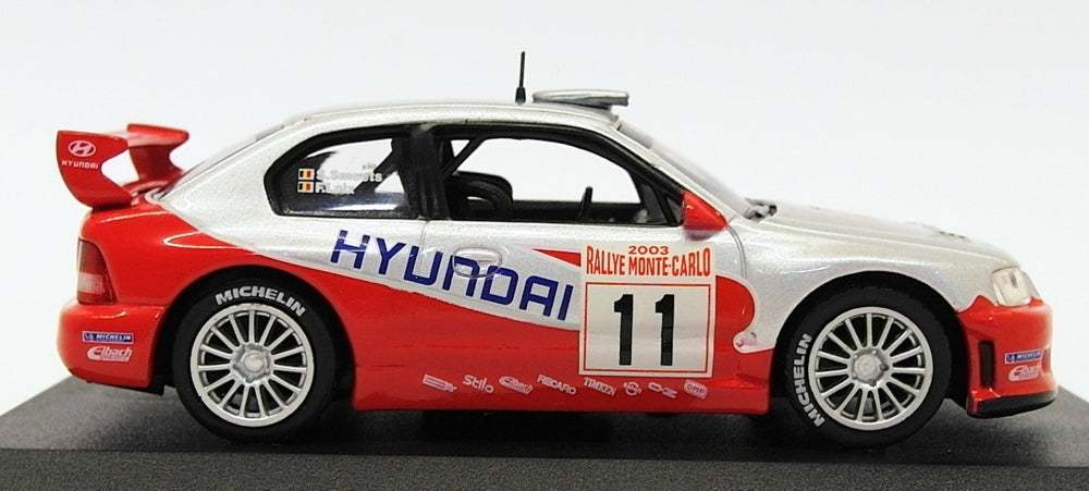 Altaya 1/43 Scale AL29319J - Hyundai Accent WRC - Acropolis Rally 2003
