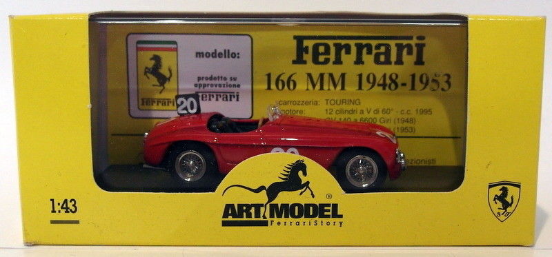 Art Model 1/43 Scale ART024 - Ferrari 166MM SPA 1949 - Chinetti