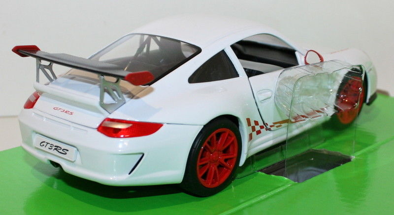 Road Signature 1/24 Scale Diecast 24213 - Porsche 997 GT3 RS Mark 2 - White