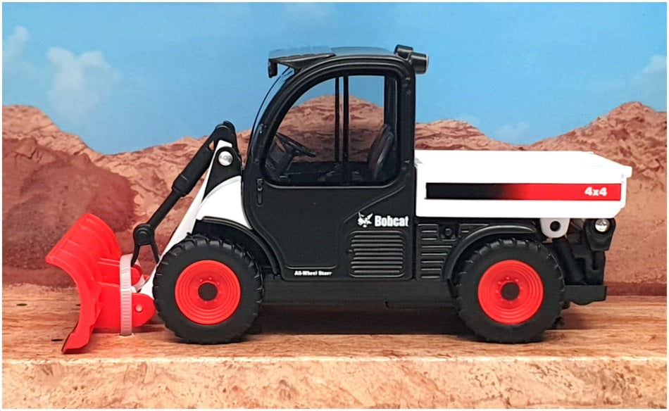 Burago 1/50 Scale 1831805 Bobcat 5600 Toolcat With Snow Plow