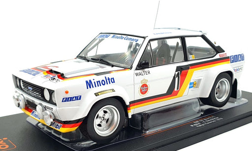 Ixo 1/18 Scale Diecast 18RMC077 - Fiat 131 Abarth #1 Hunsruck 1979 W.Rohrl #1