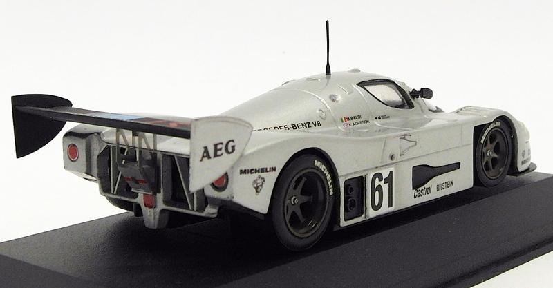 Max Models 1/43 Scale Model Car 1004 - Sauber Mercedes C9 -1000Km #61