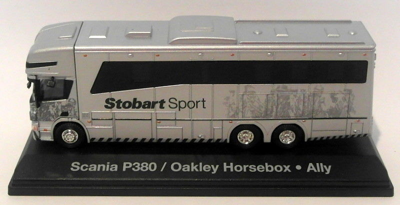Atlas 1/76 Scale Model Truck 4 649 111 - Scania P380 Oakley Horsebox - Stobart