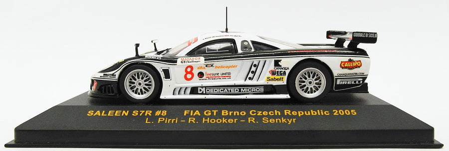 Ixo 1/43 Scale GTM027 - Saleen S7R #8 FIA GT Brno Czech Rep. 2005