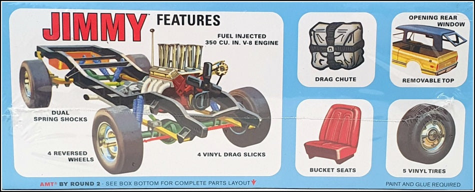 AMT 1/25 Scale Unbuilt Kit AMT1219/12 - GMC Jimmy