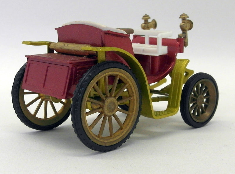 Gama 1/46 Scale Vintage Model Car - s1181 Mercedes Benz Vis A Vis Red Gold