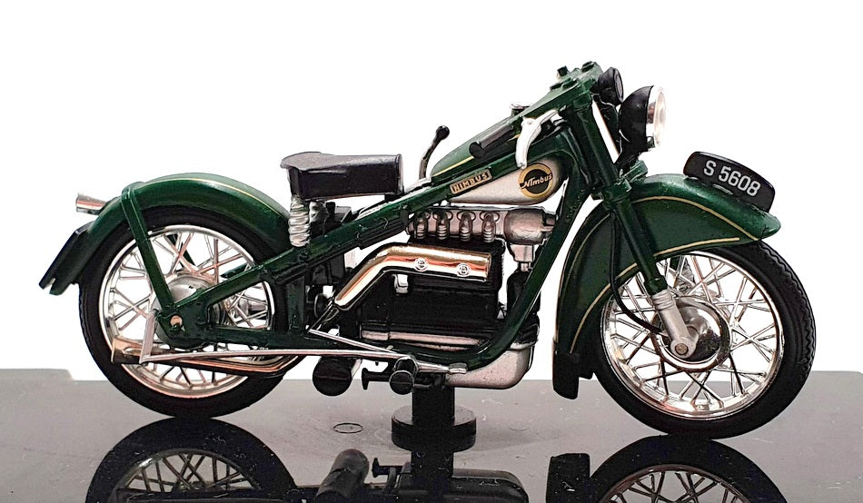 Atlas Editions 1/24 Scale 4 658 123 - 1937 Nimbus Luxus Motorbike - Green