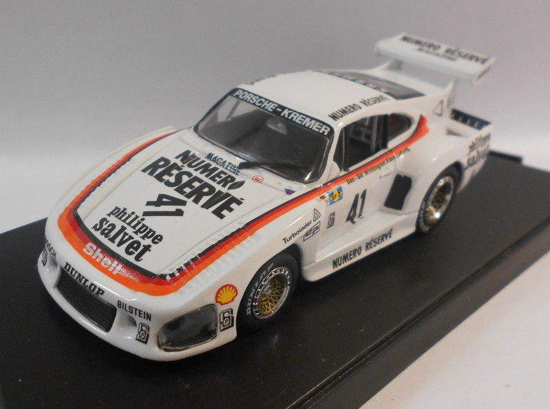 Quartzo 1/43 Scale - 3001 KREMER K3 'NUMERO RESEVE' 1ST LE MANS 1979