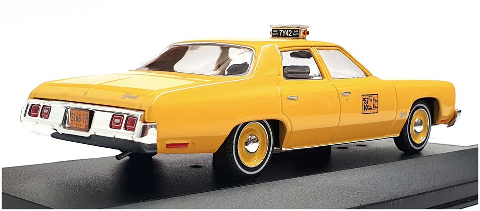 PremiumX 1/43 Scale PRD234 - 1973 Chevrolet Bel Air New York Taxi - Yellow