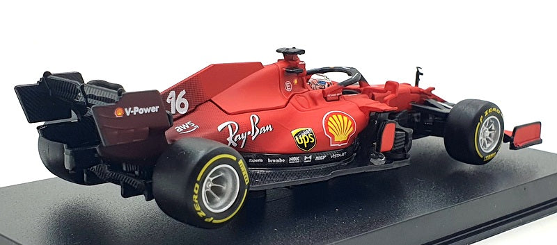 Burago 1/43 Scale 18-36828 - F1 Ferrari SF21 - #16 C.Leclerc