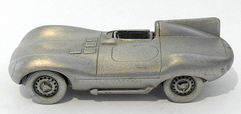 Danbury Mint Pewter - approx 1/43 scale - 1954 Jaguar D-Type