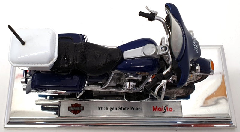 Maisto 1/18 Scale Motorcycle 39707 - Harley Davidson Michigan State Police