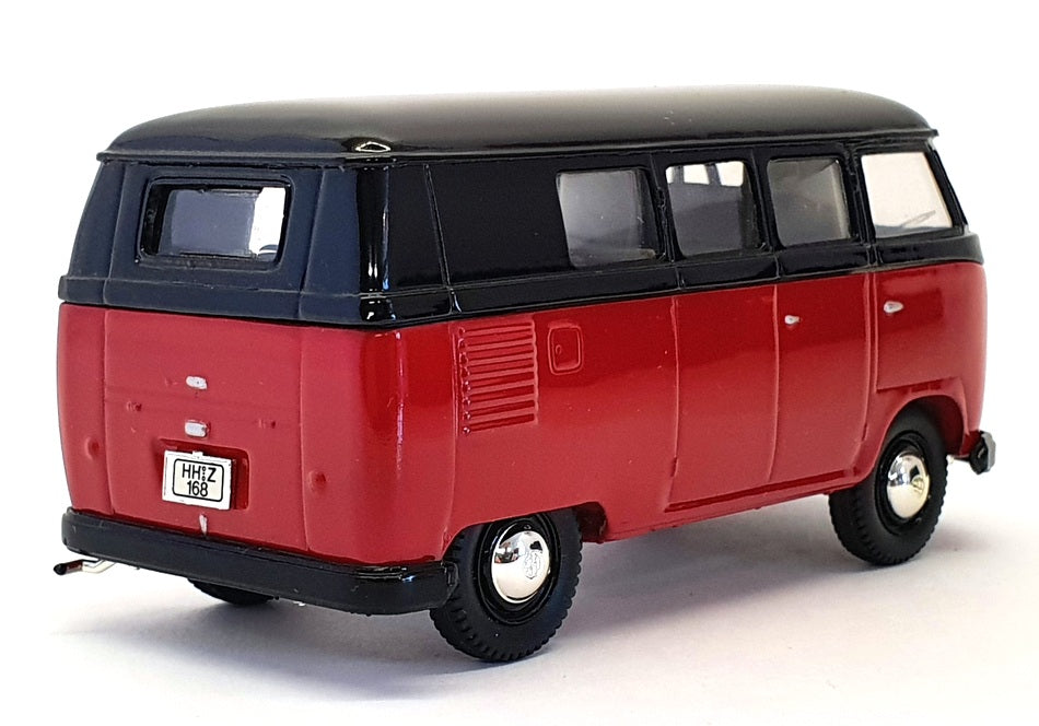 City 1/43 Scale CV002A - 1955 Volkswagen Kombi - Red/Black