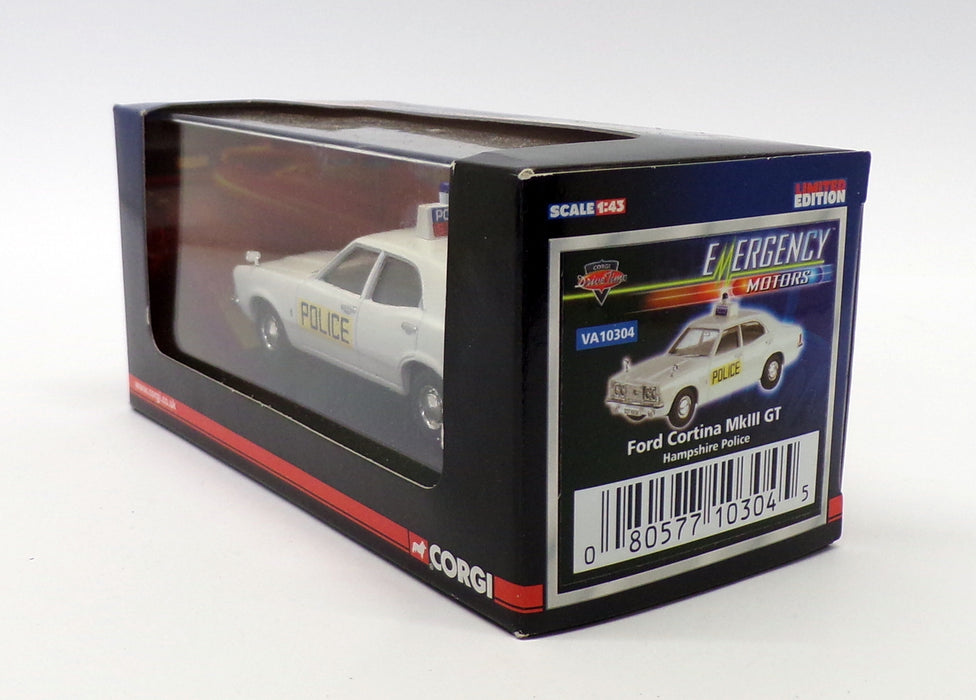 Vanguards 1/43 Scale VA10304 - Ford Cortina MkIII - Hampshire Police