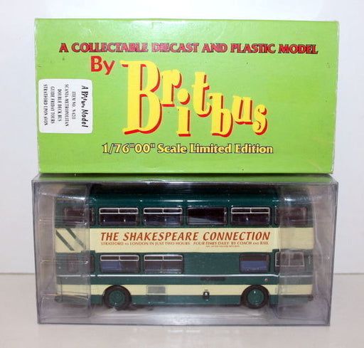 BRITBUS 1/76 - N6211 SCANIA METROPOLITAN DOUBLE DECK BUS GUIDE FRIDAY TOURS