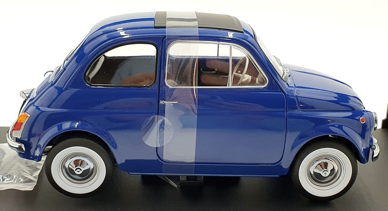 KK Scale 1/12 Scale Diecast KKDC120033 - Fiat 500 F 1968 - Blue