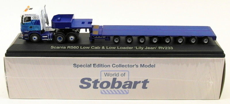 Atlas Editions 1/76 Scale 4 664 102 - Scania R560 Low Cab & Low LoaderStobart