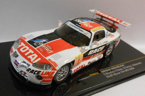 Ixo 1/43 Scale GTM058 CHRYSLER VIPER GTS-R #1 WINNER 24H SPA 2002