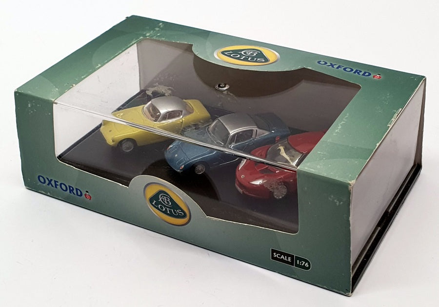 Oxford Diecast 1/76 Scale 76SET28 - Lotus Elan, Elite, Evora