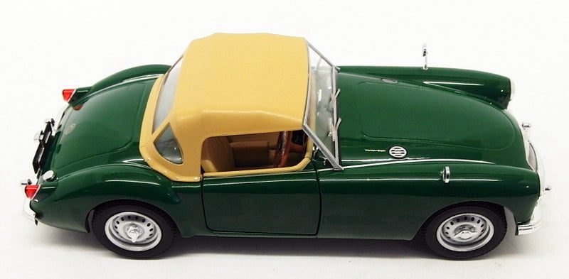 Triple 9 1/18 Scale Diecast T9-1800165 - MGA MKI Twin Cam Closed - Green