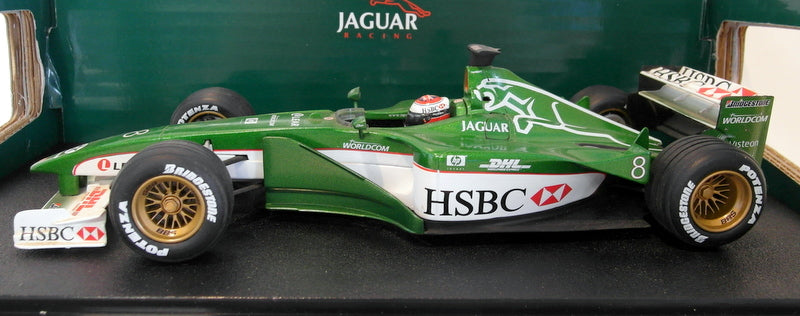 Hotwheels 1/18 Scale - 26742 Jaguar R1 F1 Johnny Herbert #8