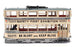EFE 1/76 Scale Diecast Bus 13405 - Leeds Tram Road Safety - Grey/White