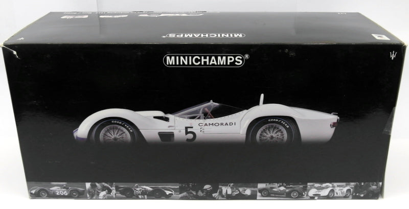 Minichamps 1/12 Scale 125 601205 Maserati Birdcage Signed by Stirling Moss