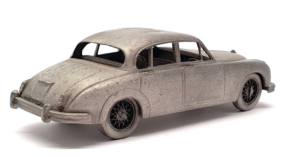 Danbury Mint Appx 10cm Long Pewter DA16321M - 1962 Jaguar Mk2 3.8L