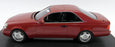 Cult 1/18 Scale Resin - CML 079-3 Mercedes Benz 600 SEC C140 1992 Red