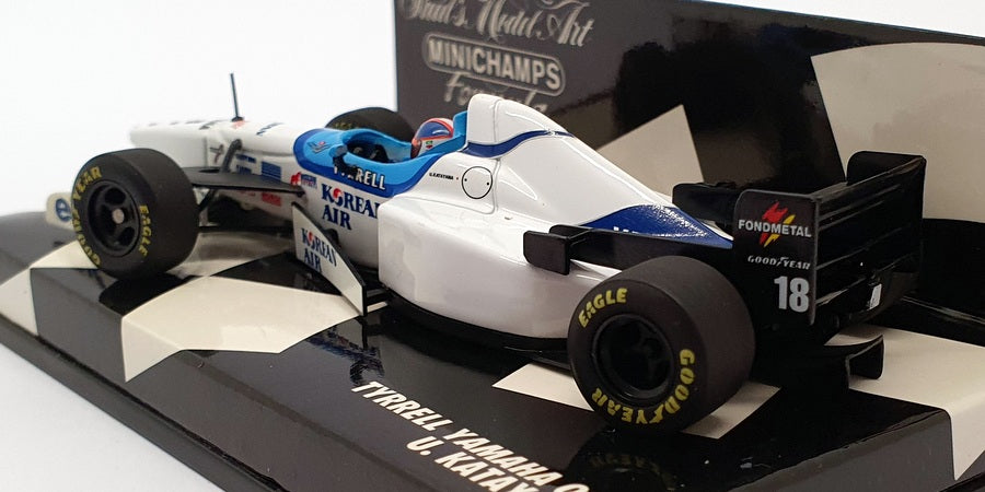 Minichamps 1/43 Scale 430 960018 - F1 Tyrrell Yamaha 024 - #18 U.Katayama