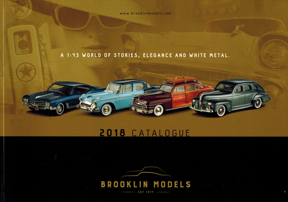 Brooklin Models - 2018 Fully Illustrated Catalogue A4 NEW