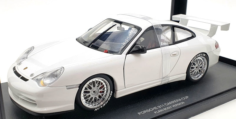 Autoart 1/18 Scale Diecast 80381 - Porsche 911 Carrera Cup Plain Body - White