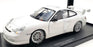 Autoart 1/18 Scale Diecast 80381 - Porsche 911 Carrera Cup Plain Body - White