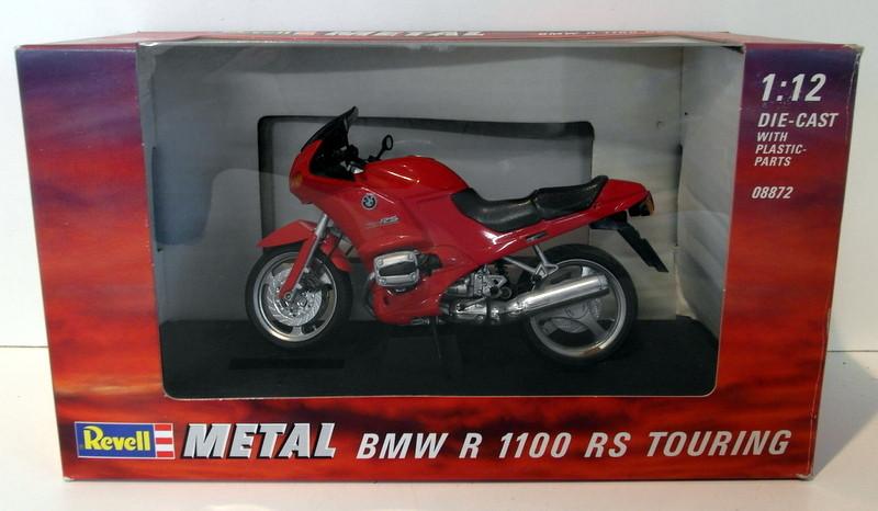 Revell 1/12 Scale Diecast - 08872 BMW R 1100 RS Touring red motorcycle
