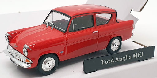 Cararama 1/43 Scale Model Car CR040 - Ford Anglia MkI - Red