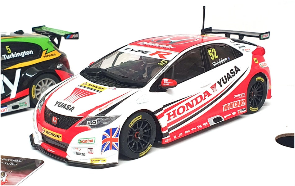 Scalextric 1/32 Scale C3694A - BMW Honda BTCC Champions 2014 & 2015