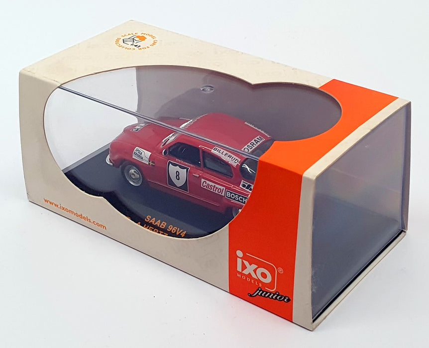 Ixo 1/43 Scale CIXJ000008 - Saab 96V4 Sweden Rally 1972 - #8 Blomqvist/Hertz