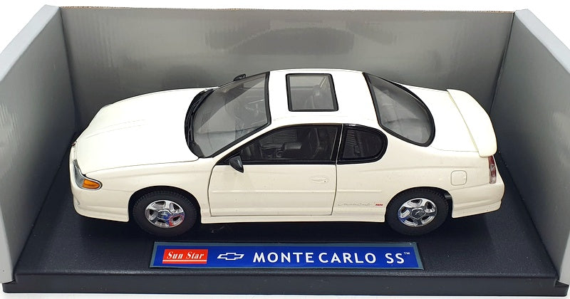 Sun Star 1/18 Scale Diecast 1982 - Chevrolet Monte Carlo SS - White