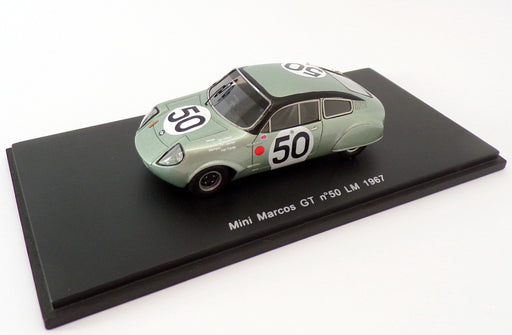 Spark 1/43 Scale S0792 - Mini Marcos - #50 Le Mans 1967 - Pale Green