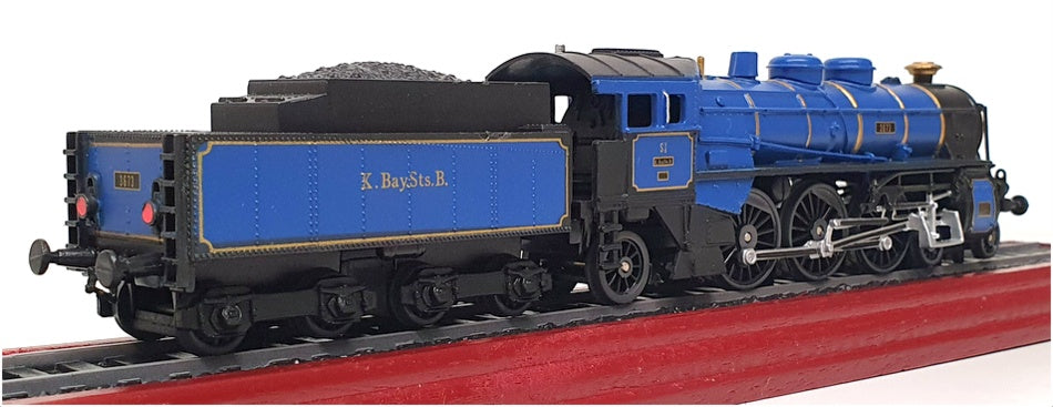 Atlas 1/100 Scale Static Loco Model 6 115 811 - Bayerische S 3/6 - Blue