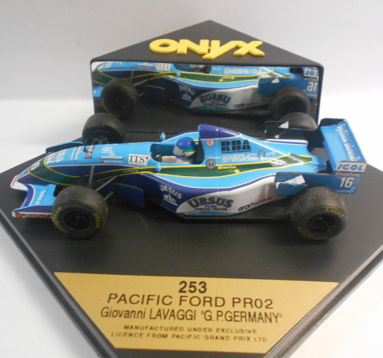 Onyx 1/43 Scale - 253 PACFIC FORD PR02 LAVAGGI 'G.P GERMANY'