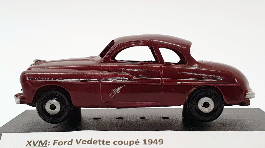 XVM 1/43 Scale Built Kit XVM01 - 1949 Ford Vedette Coupe - Maroon