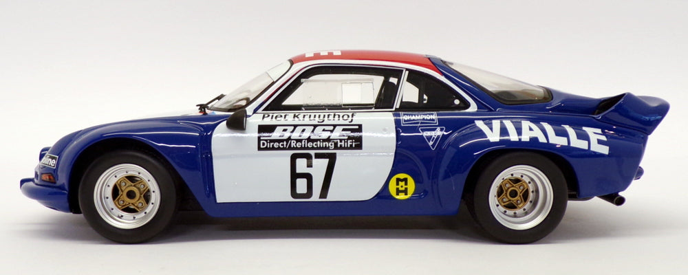 Otto 1/18 Scale OT795 Alpine Renault A110 1800 16S Team Vialle Rally Cross 1978