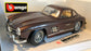 Burago 1/18 Scale Diecast - 3015 Mercedes Benz 300 SL 1954 Brown