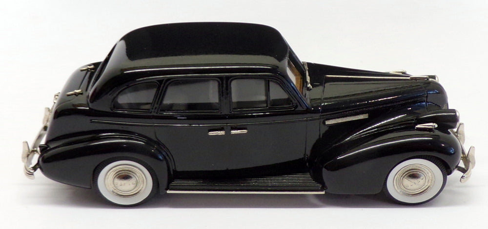 Brooklin Models 1/43 Scale BC007 - 1939 Buick Century 4-Door Sedan M-61 Black